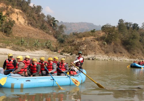 त्रिशुलीमा र्‍याफ्टिङ नवौं धादिङ महोत्सवको मूख्य आकर्षण, दुईसयमा र्‍याफ्टिङको मज्जा