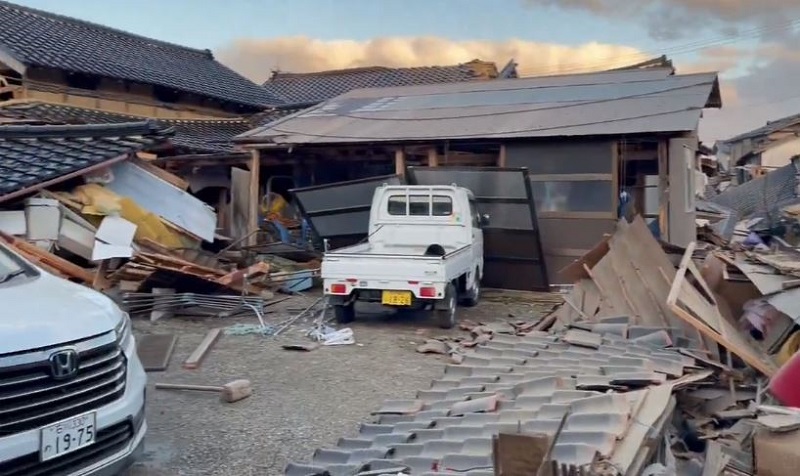 जापानमा ७ दशमलव ६ रेक्टर स्केलको भूकम्प, ठूलो सुनामीको चेतावनी