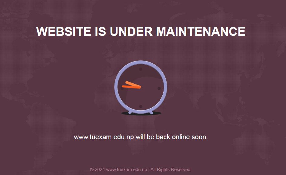 एक सातादेखि अवरुद्ध त्रिभुुवन विश्वविद्यालयको वेबसाइट अझै खुलेन