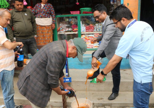 गाउँ गाउँमा अनुगमन, आठ व्यवसायी कार्वाहीमा