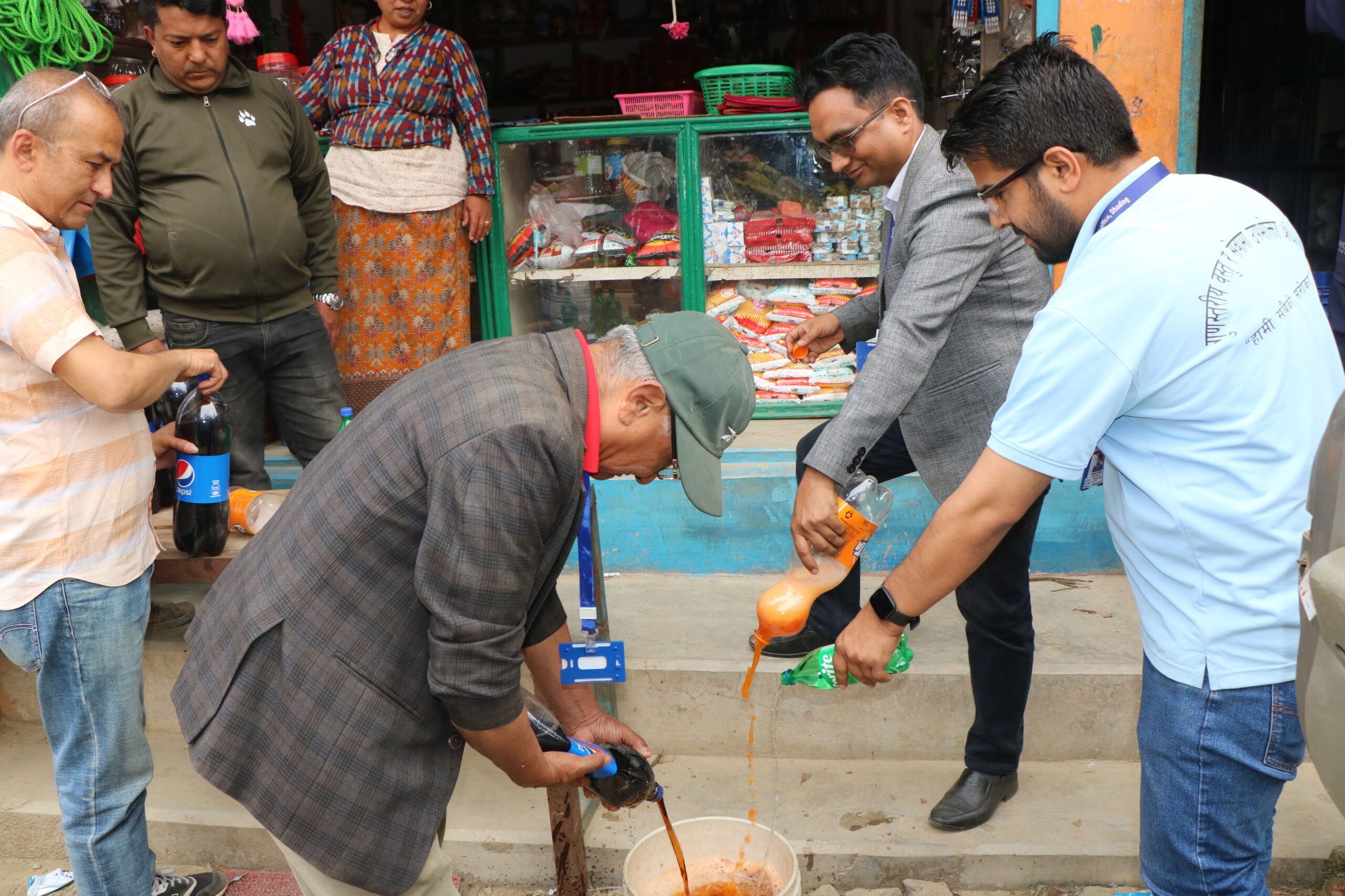 गाउँ गाउँमा अनुगमन, आठ व्यवसायी कार्वाहीमा