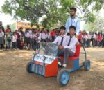 धादिङ त्रिपुरासुन्दरीका विद्यार्थीले बनाए विद्युतीय गाडी