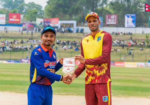 टी–२० श्रृङ्खला: नेपाल र वेष्ट इन्डिज ए बिच आज अन्तिम खेल हुँदै