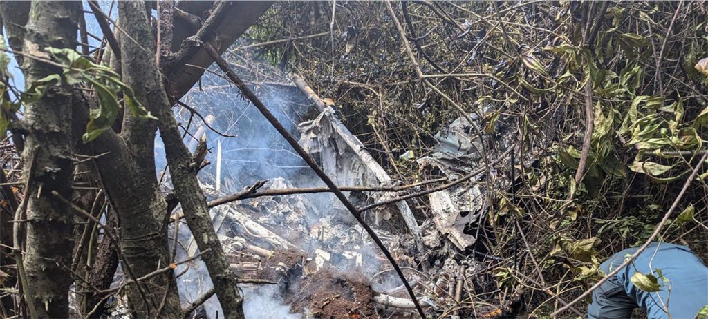 उडेको ३ मिनेटमै सम्पर्कविहीन भएको थियो दुर्घटनाग्रस्त हेलिकप्टर