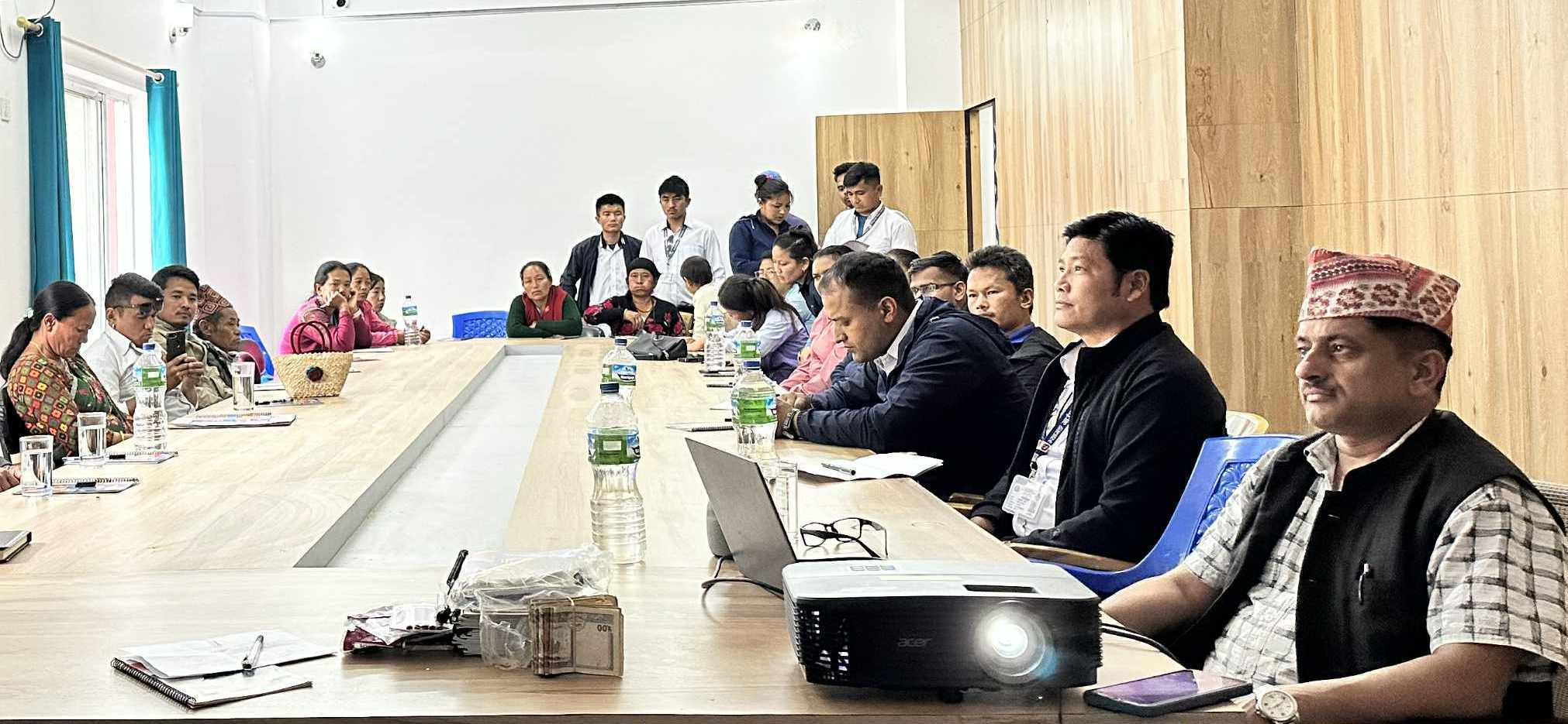 नुवाकोटको म्यागङ गाउँपालिकामा बालमैत्री स्थानीय शासनसम्बन्धि अभिमूखिकरण कार्यक्रम